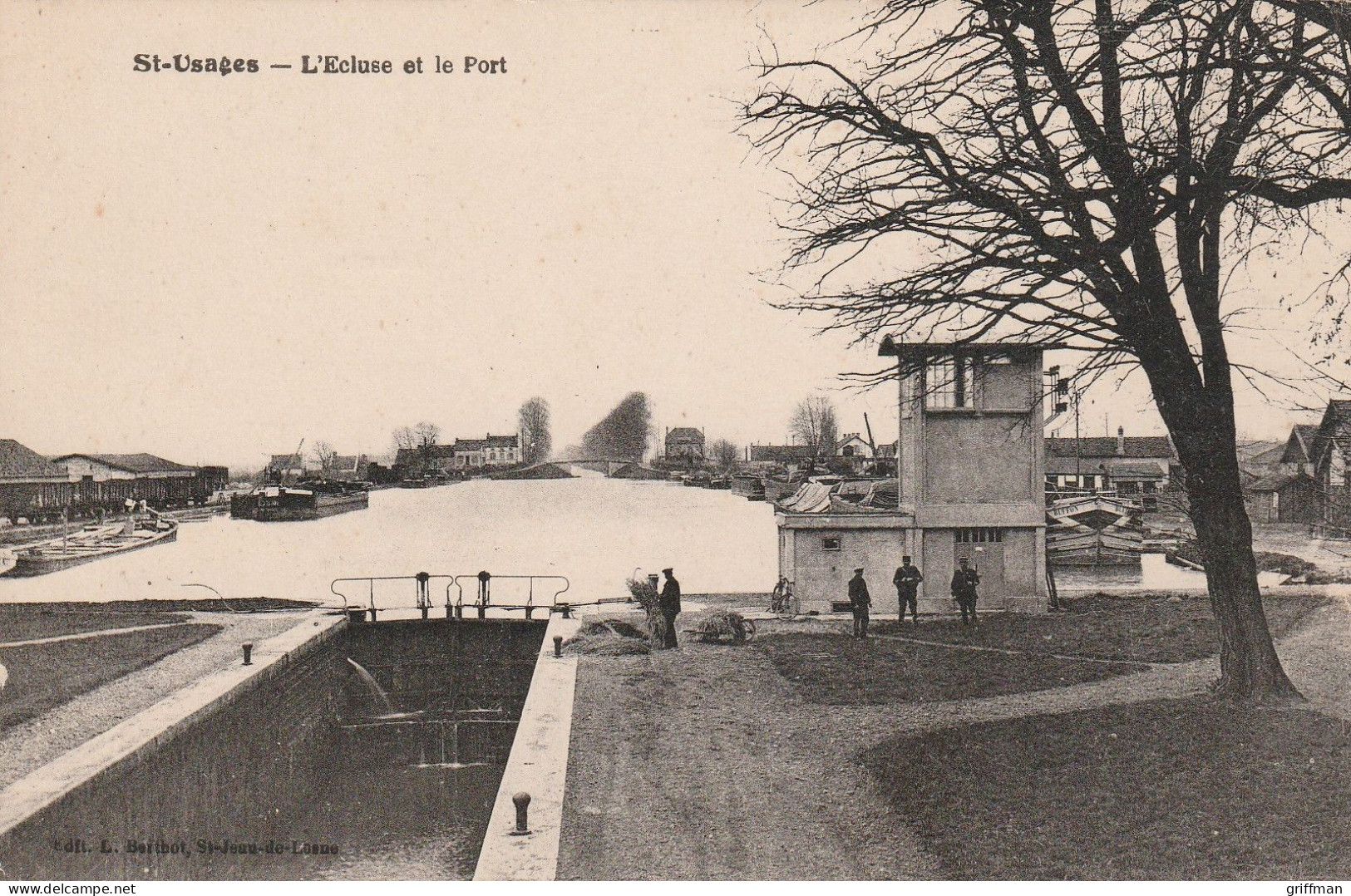 SAINT USAGES L'ECLUSE ET LE PORT TBE - Autres & Non Classés