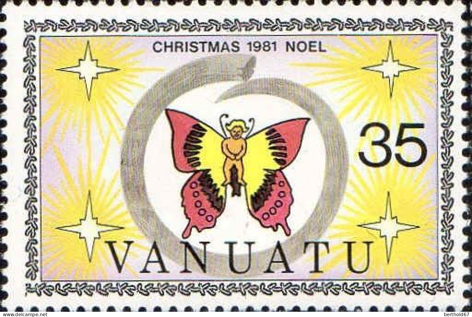 Vanuatu Poste N** Yv:635/638 Noël Christmas - Vanuatu (1980-...)