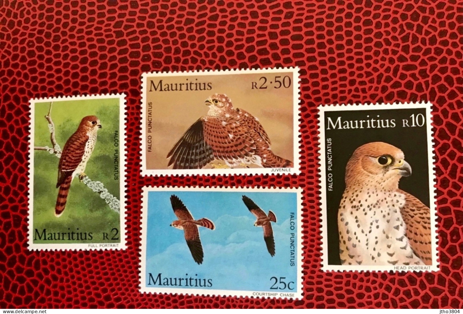 MAURICE 1984 4v Neuf MNH ** YT 594 / 597 Mi 579 / 582 Pájaro Bird Pássaro Vogel Ucello Oiseau MAURITIUS - Mauricio (1968-...)