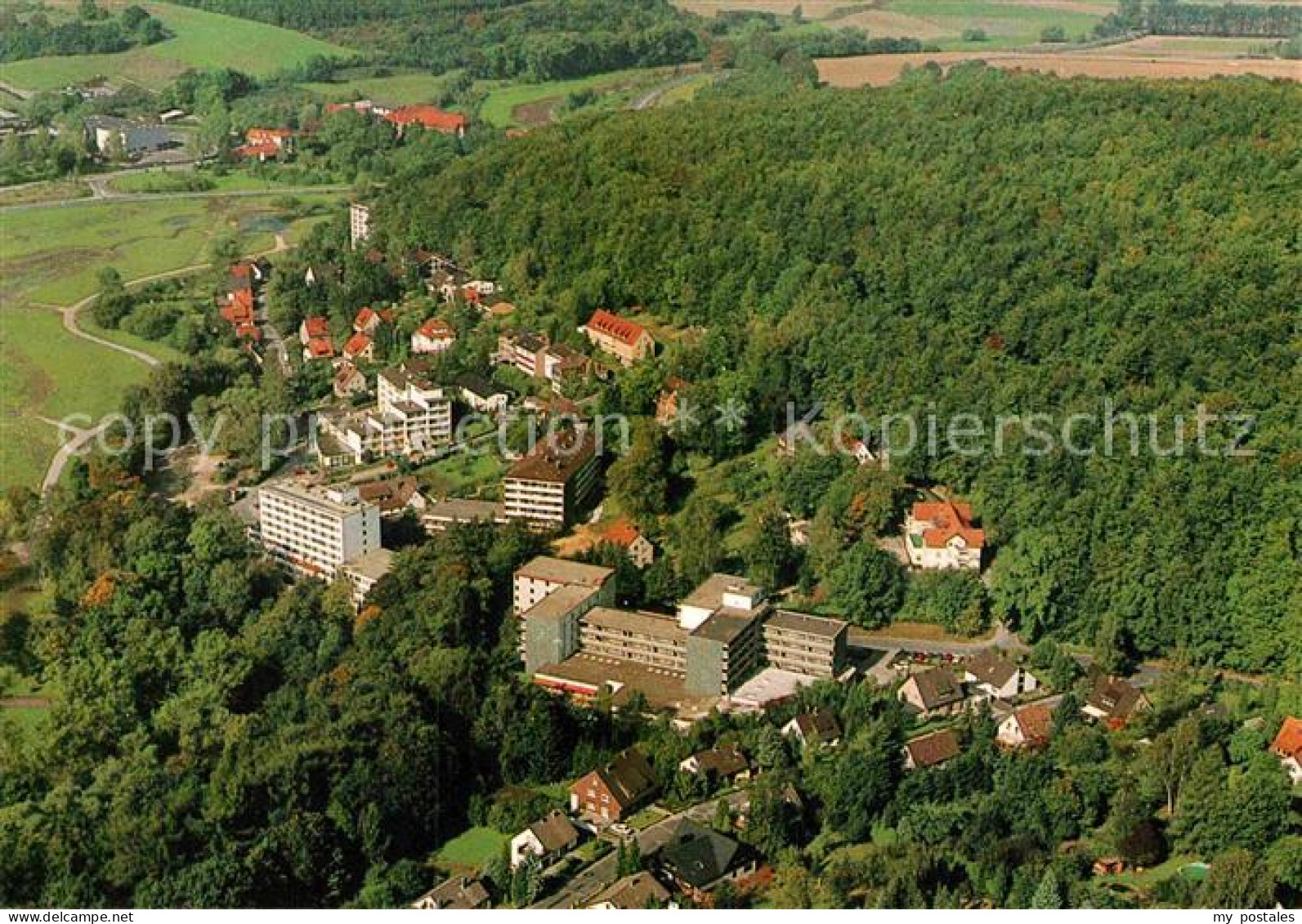 72845446 Bad Gandersheim Fliegeraufnahme Osterberg Klinik Bad Gandersheim - Bad Gandersheim