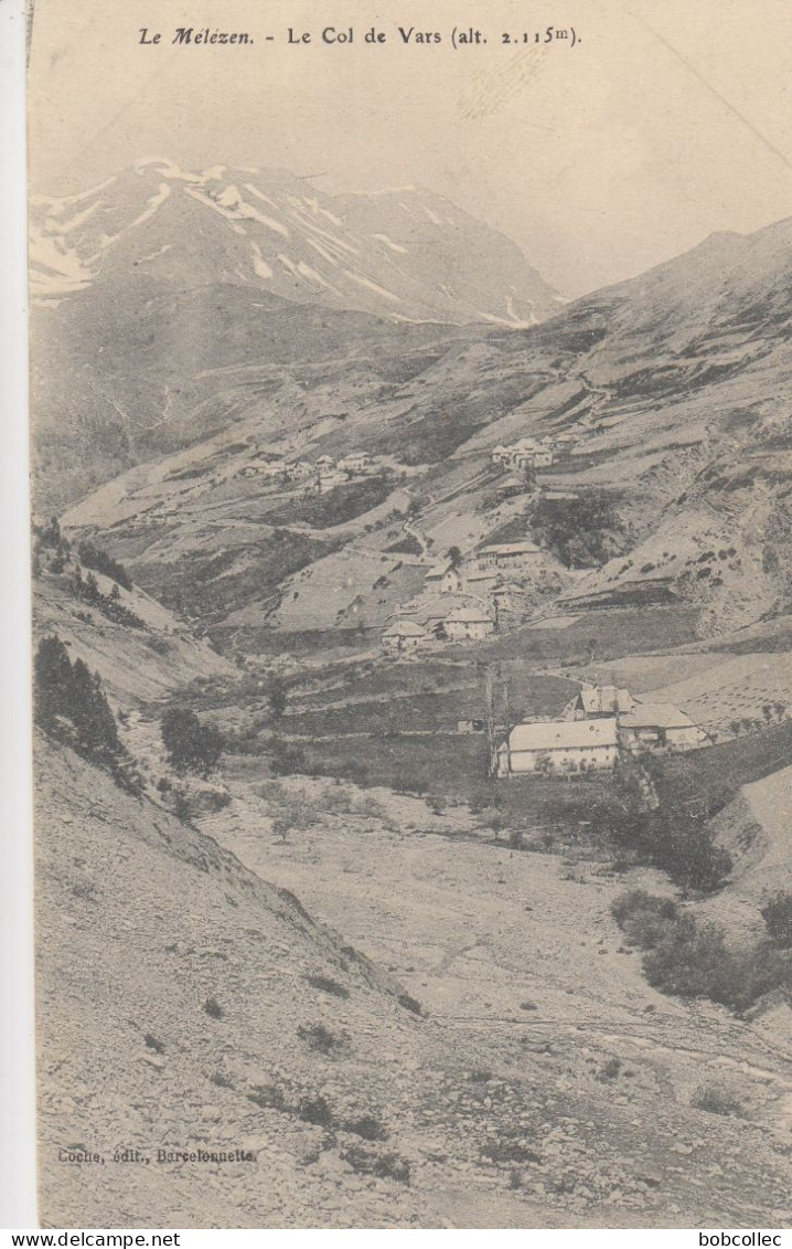 LE MELEZEN  (Alpes-de-Haute-Provence):  Le Col De Vars - Autres & Non Classés