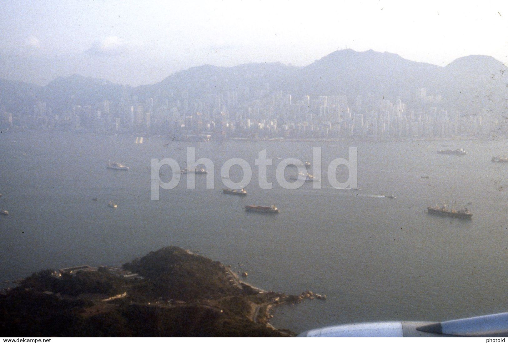 3 SLIDES SET 90s FERRY BOAT RESTAURANT HONG KONG HK CHINA 35mm  AMATEUR DIAPOSITIVE SLIDE NOT PHOTO FOTO NB4118 - Diapositives (slides)