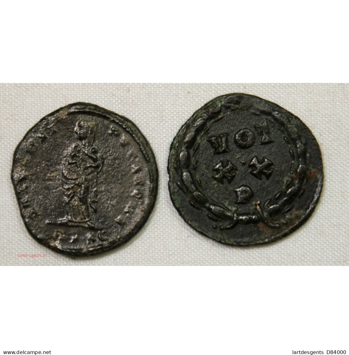 ROMAINE - Lot De 2 Petits Bronze - Other & Unclassified