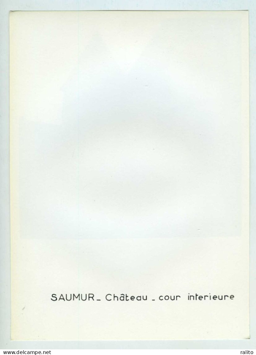 SAUMUR Vers 1960 Le Château Photo 14 X 14 Cm  MAINE-ET-LOIRE - Lugares