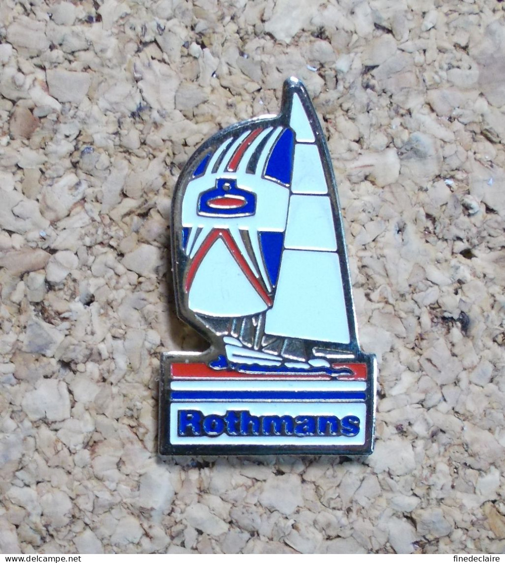 Pin's - Voilier - Rothmans - Barcos