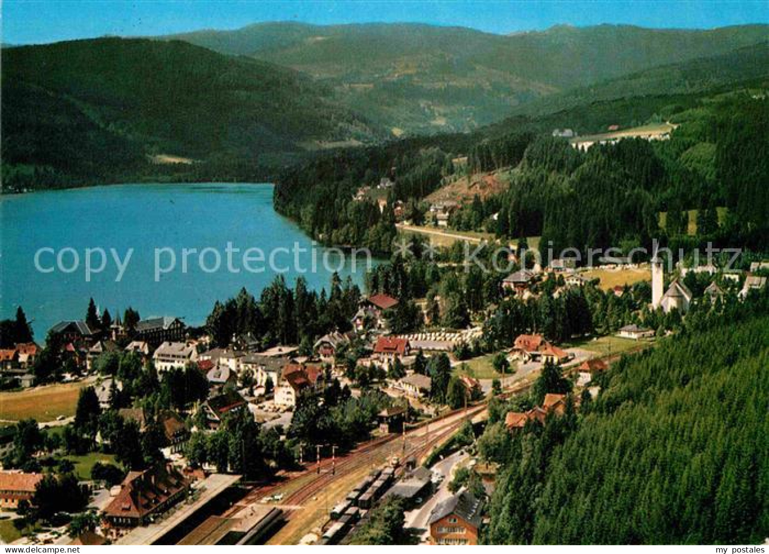 72845334 Titisee Fliegeraufnahme Titisee - Titisee-Neustadt