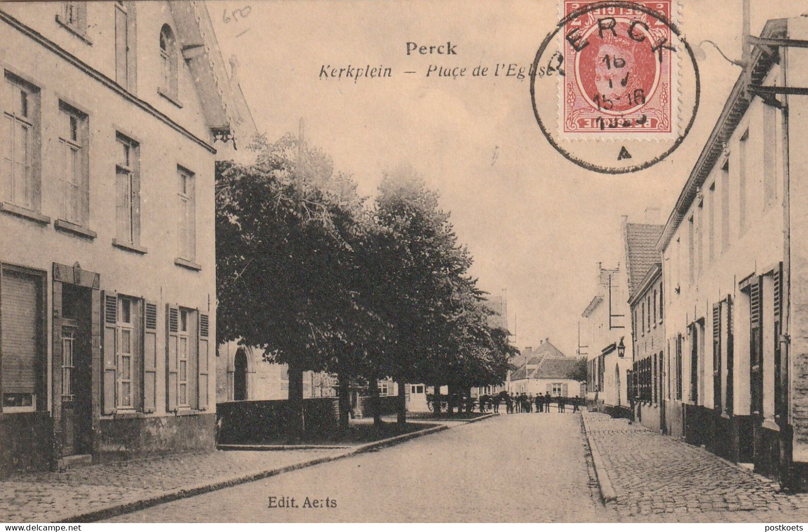 Perk, Perck, Kerkplein, , 2 Scans - Kapelle-op-den-Bos