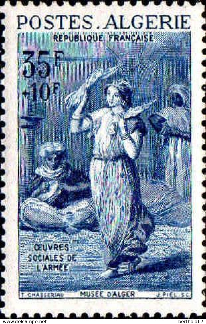 Algérie Poste N** Yv:348 Mi:371 Théodore Chassériau Danseuse - Unused Stamps