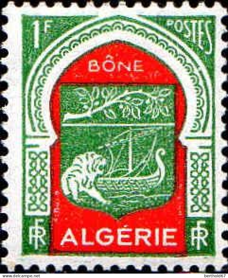 Algérie Poste N** Yv:337 Mi:355 Bône Armoiries - Nuevos