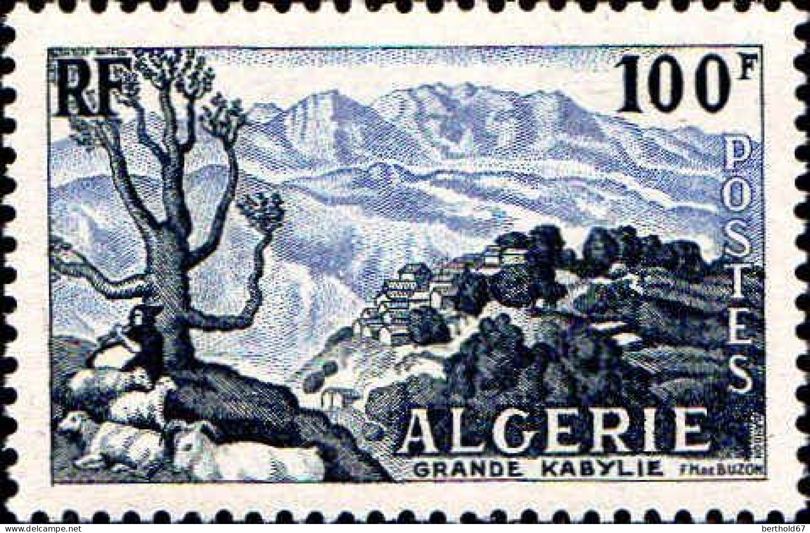 Algérie Poste N** Yv:331 Mi:347 Grande Kabylie - Neufs