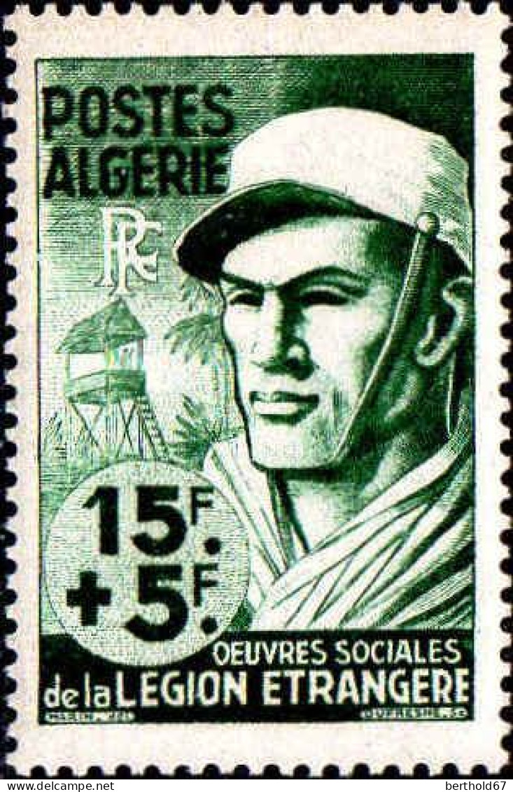 Algérie Poste N** Yv:310 Mi:322 Oeuvres Sociales De La Légion Etrangère - Unused Stamps