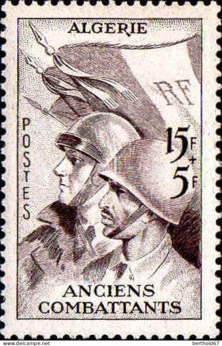 Algérie Poste N** Yv:309 Mi:321 Anciens Combattants - Unused Stamps