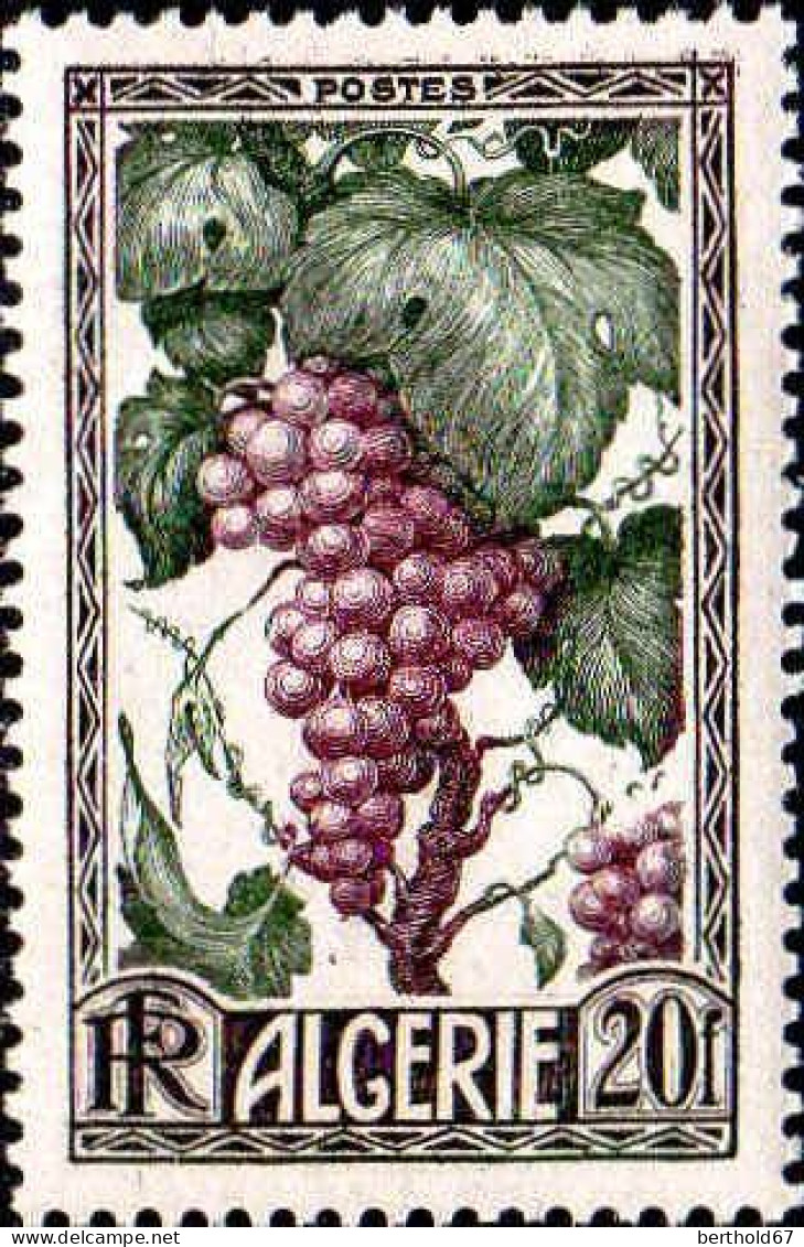 Algérie Poste N** Yv:279 Mi:290 Grappe De Raisin - Unused Stamps