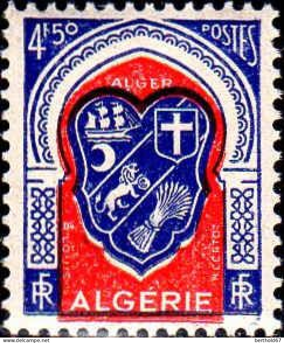 Algérie Poste N** Yv:264 Mi:271 Alger Armoiries - Neufs