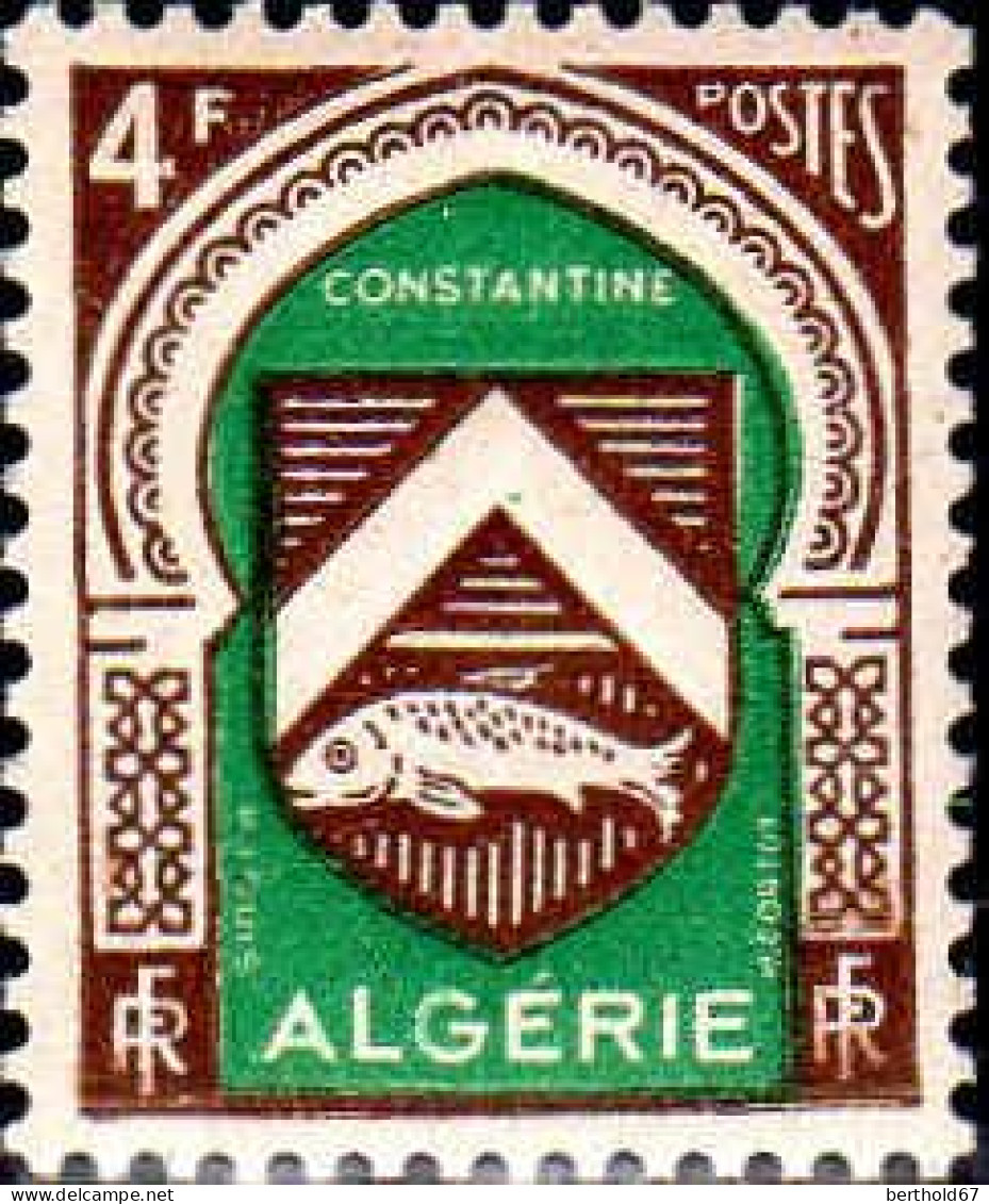 Algérie Poste N** Yv:263 Mi:270 Constantine Armoiries - Nuovi