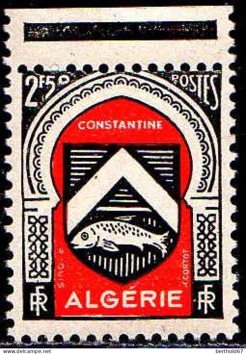 Algérie Poste N** Yv:260 Mi:267 Constantine Armoiries Bord De Feuille - Unused Stamps