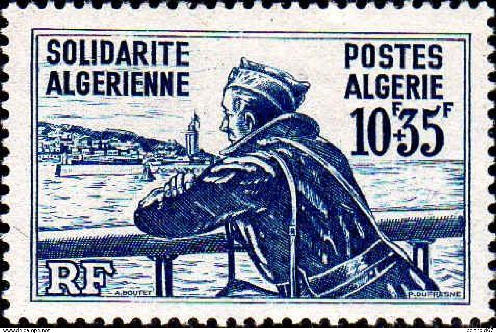Algérie Poste N** Yv:252 Mi:250 Solidarité Algérienne - Unused Stamps