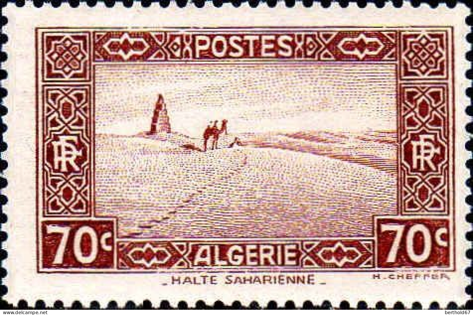 Algérie Poste N** Yv:138 Mi:141 Halte Saharienne - Unused Stamps