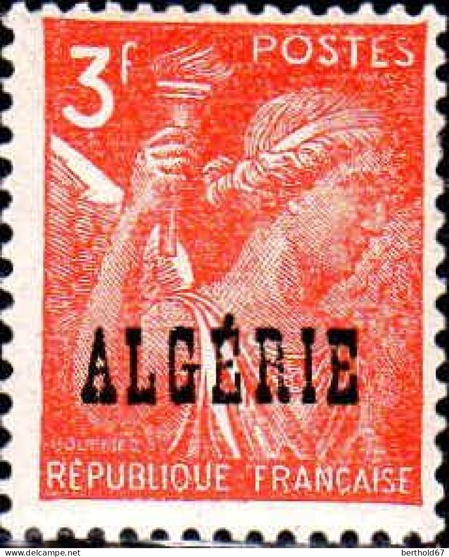 Algérie Poste N** Yv:230/236 Iris surcharge Algérie 236 Pet.def gomme