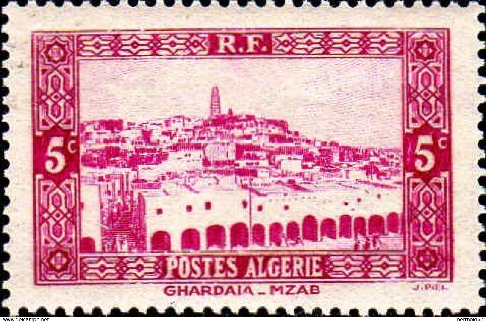 Algérie Poste N** Yv:104 Mi:106 Ghardaia-Mzab - Ungebraucht