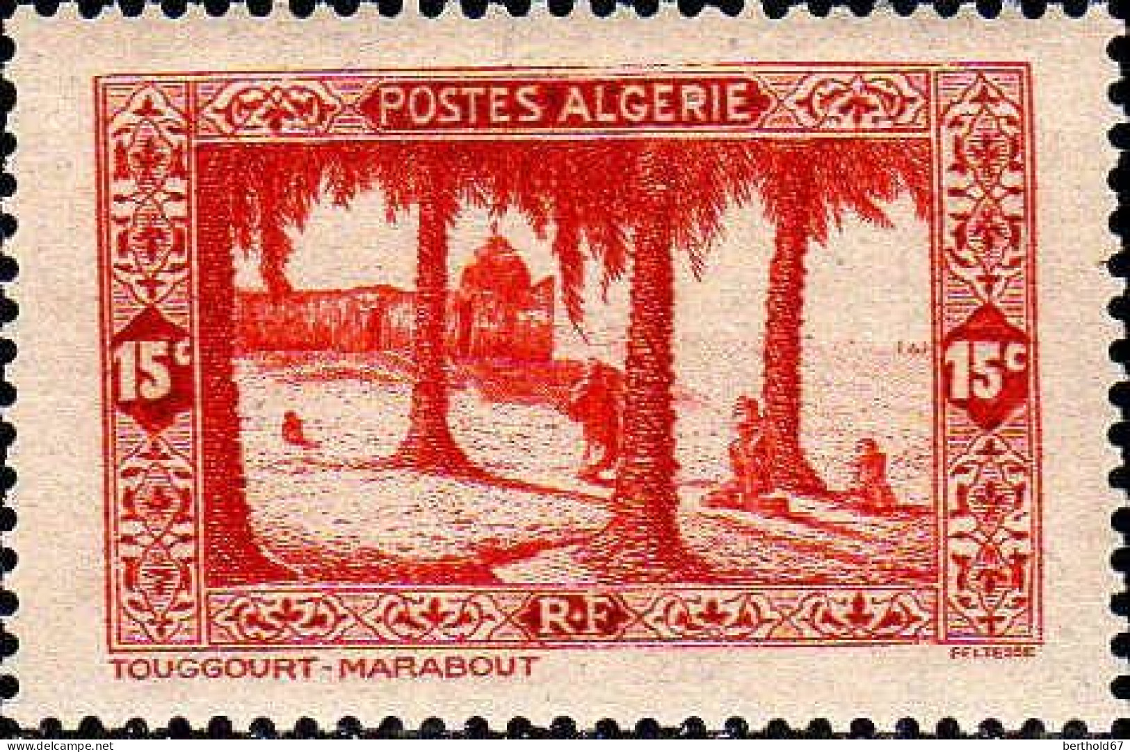 Algérie Poste N** Yv:106 Mi:108 Touggourt-Marabout - Ongebruikt