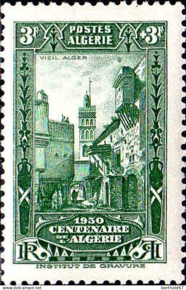 Algérie Poste N** Yv: 98 Mi:99 Vieil Alger (Petit Def.gomme) - Unused Stamps