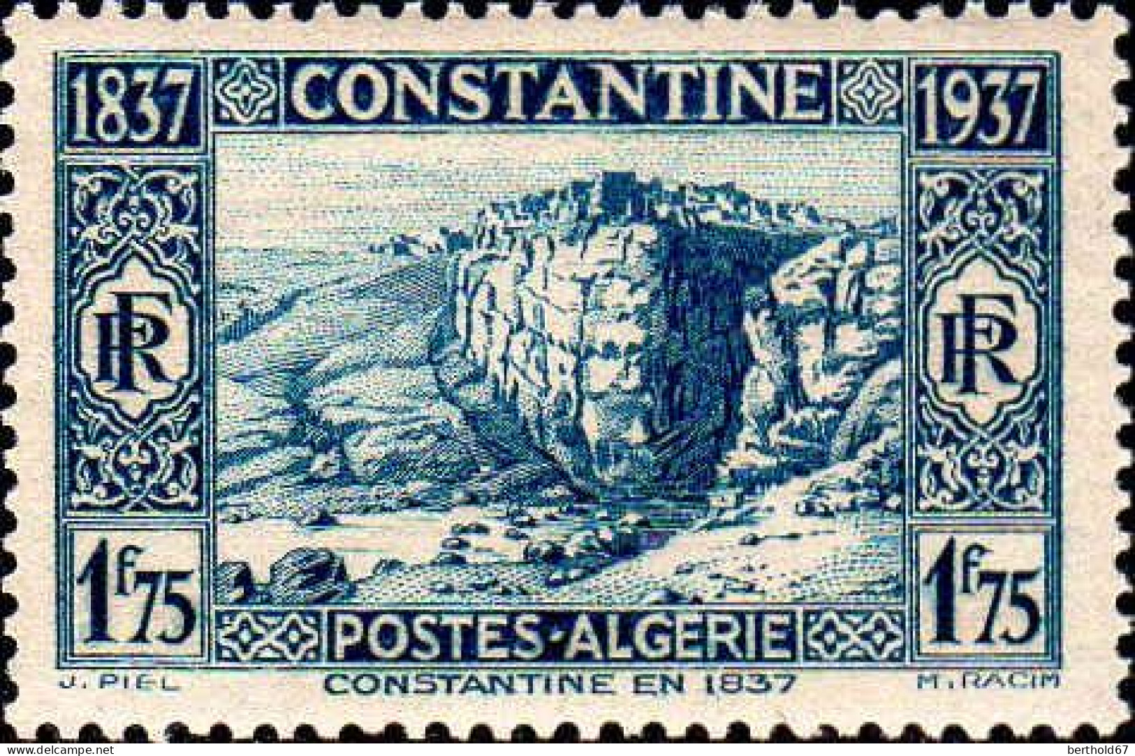 Algérie Poste N** Yv:131/134 Centenaire De La Prise De Constantine - Neufs