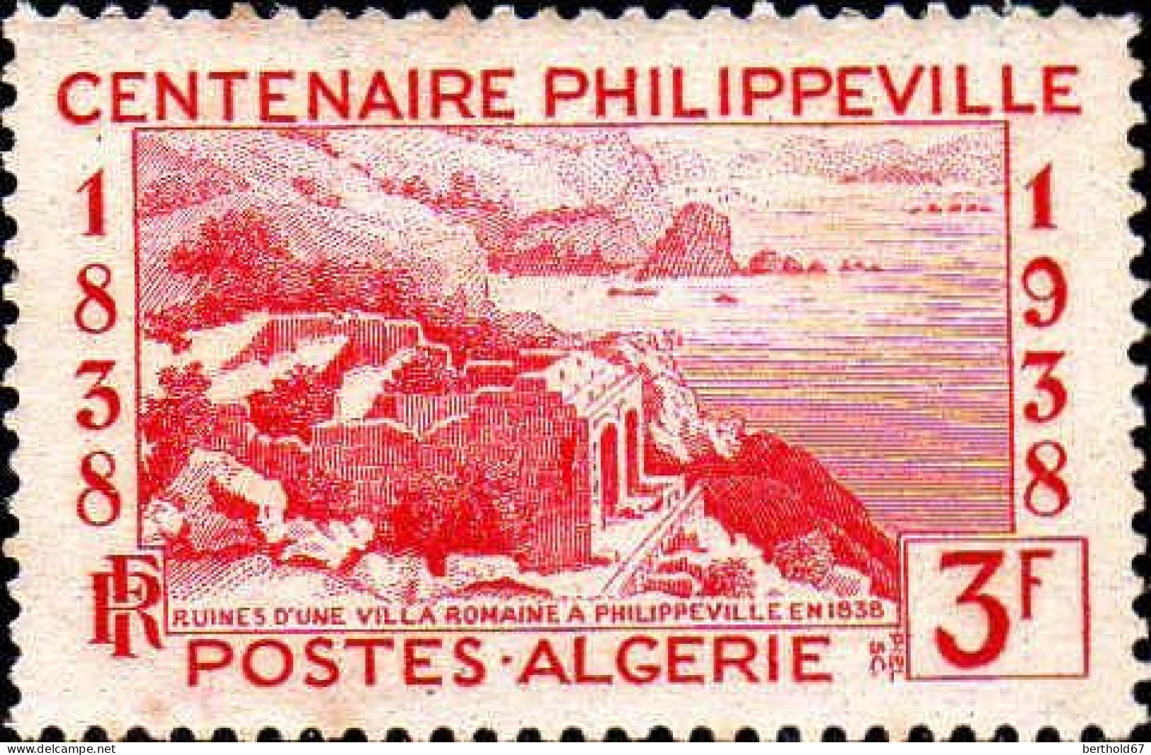 Algérie Poste N** Yv:142/146 Centenaire De Philippevile (Petit Pt De Rouille) 145 Petit P.de Rouille - Ongebruikt