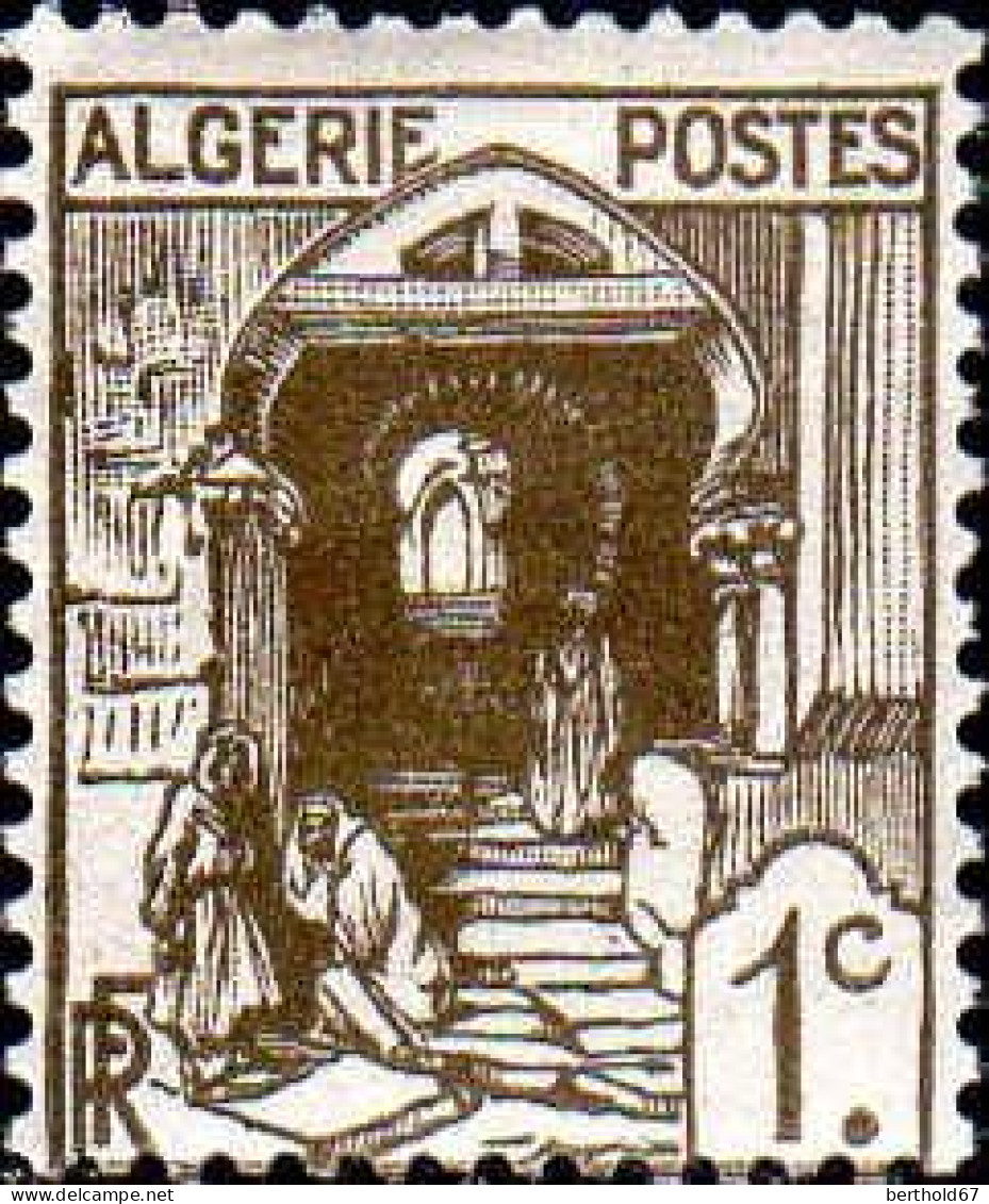 Algérie Poste N** Yv: 34 Mi:35 Alger Rue De La Kasbah - Neufs