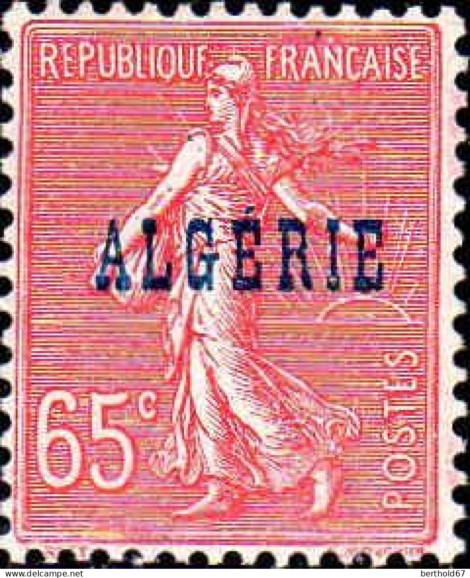 Algérie Poste N** Yv: 25 Mi:17 Semeuse Lignée Sur Soleil - Unused Stamps