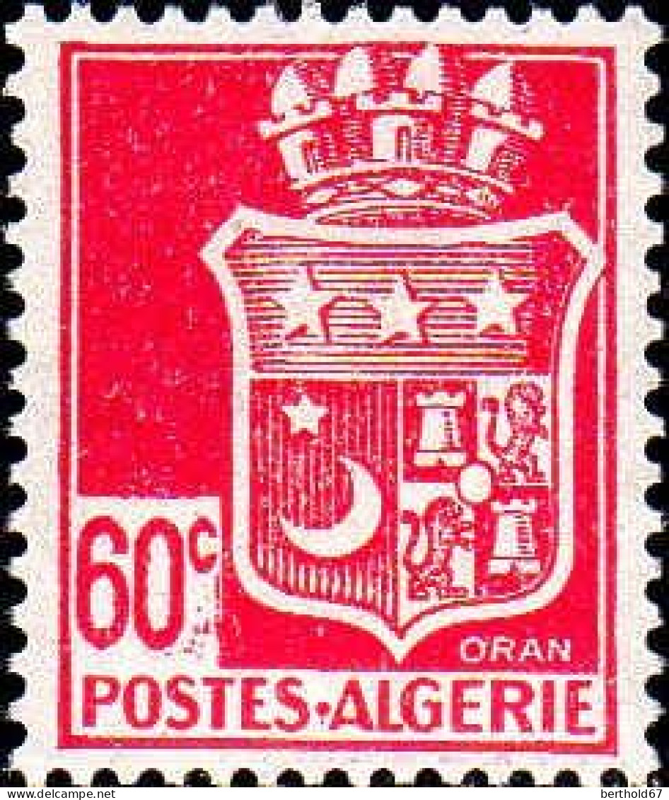 Algérie Poste N** Yv:184/195 Armoiries De Villes Dentelé 14x13½ - Neufs
