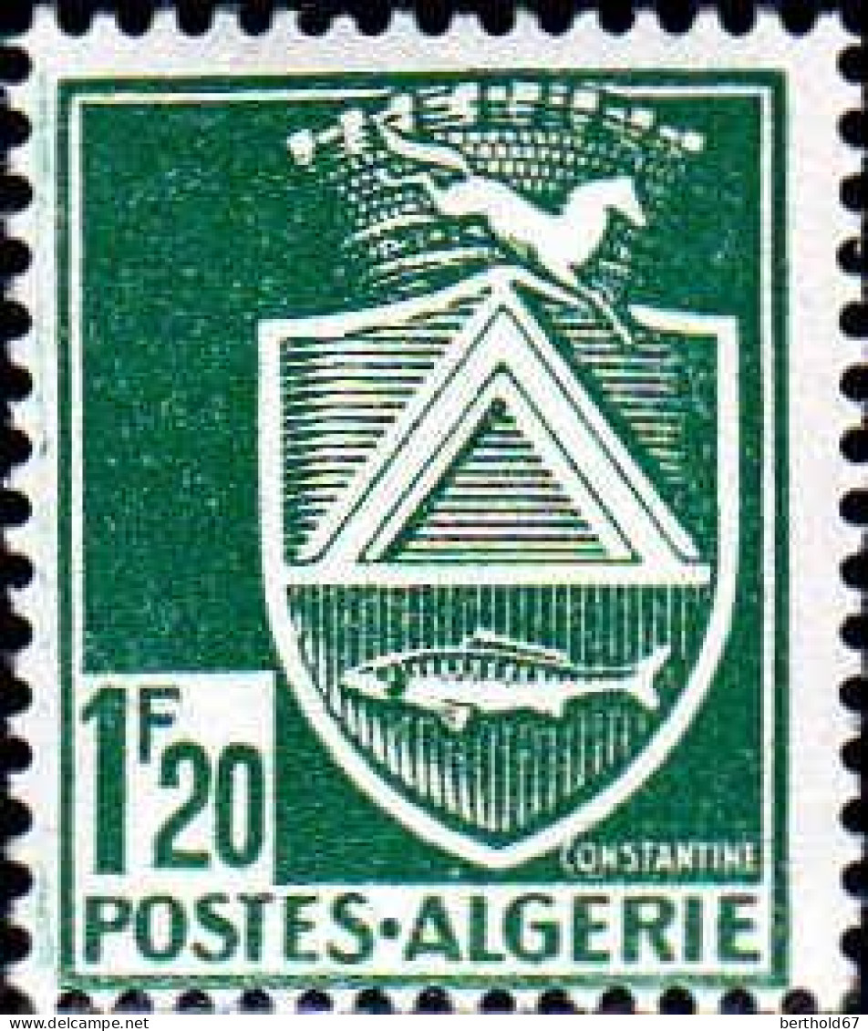 Algérie Poste N** Yv:184/195 Armoiries de villes dentelé 14x13½