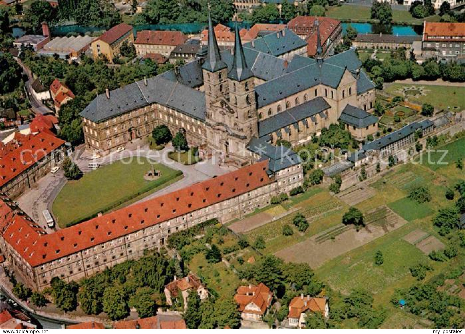 72845166 Bamberg Fliegeraufnahme Kloster Michaelsberg  Bamberg - Bamberg