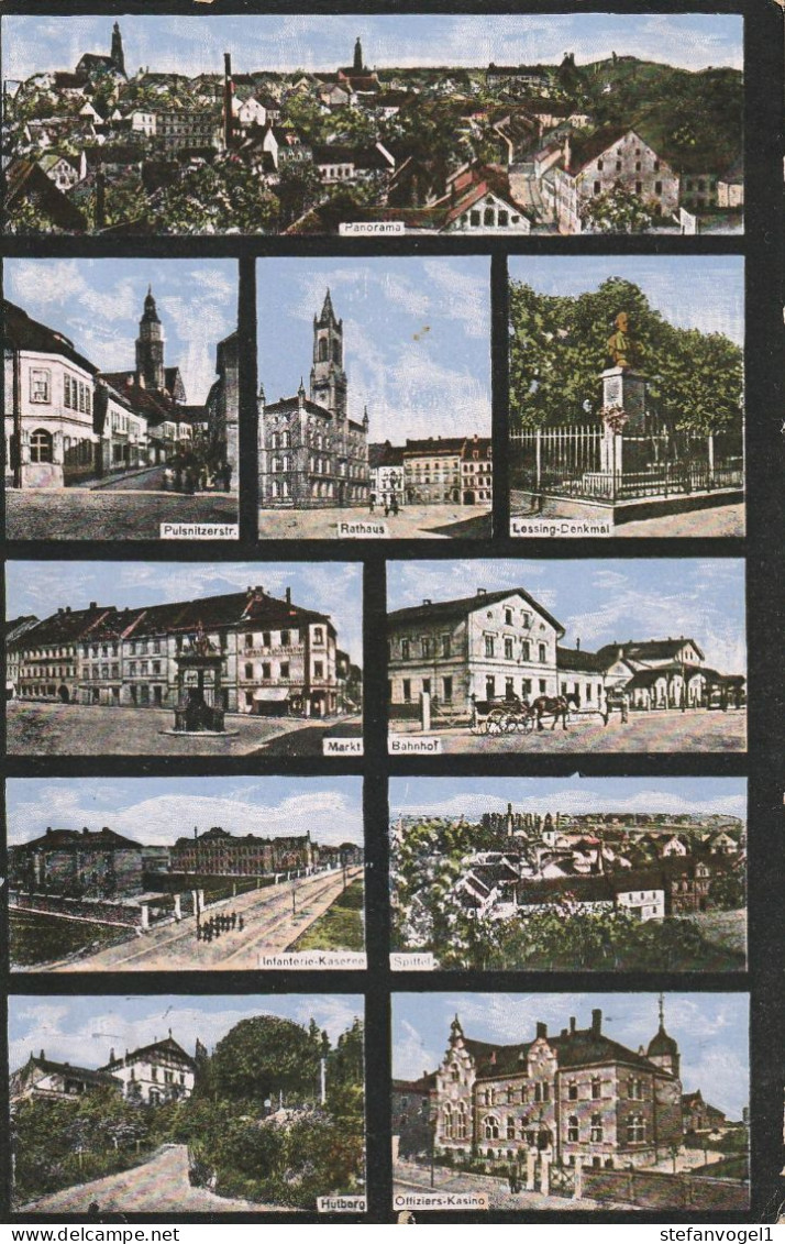 Kamenz  Gel. 1916  Mehrbildkarte - Kamenz