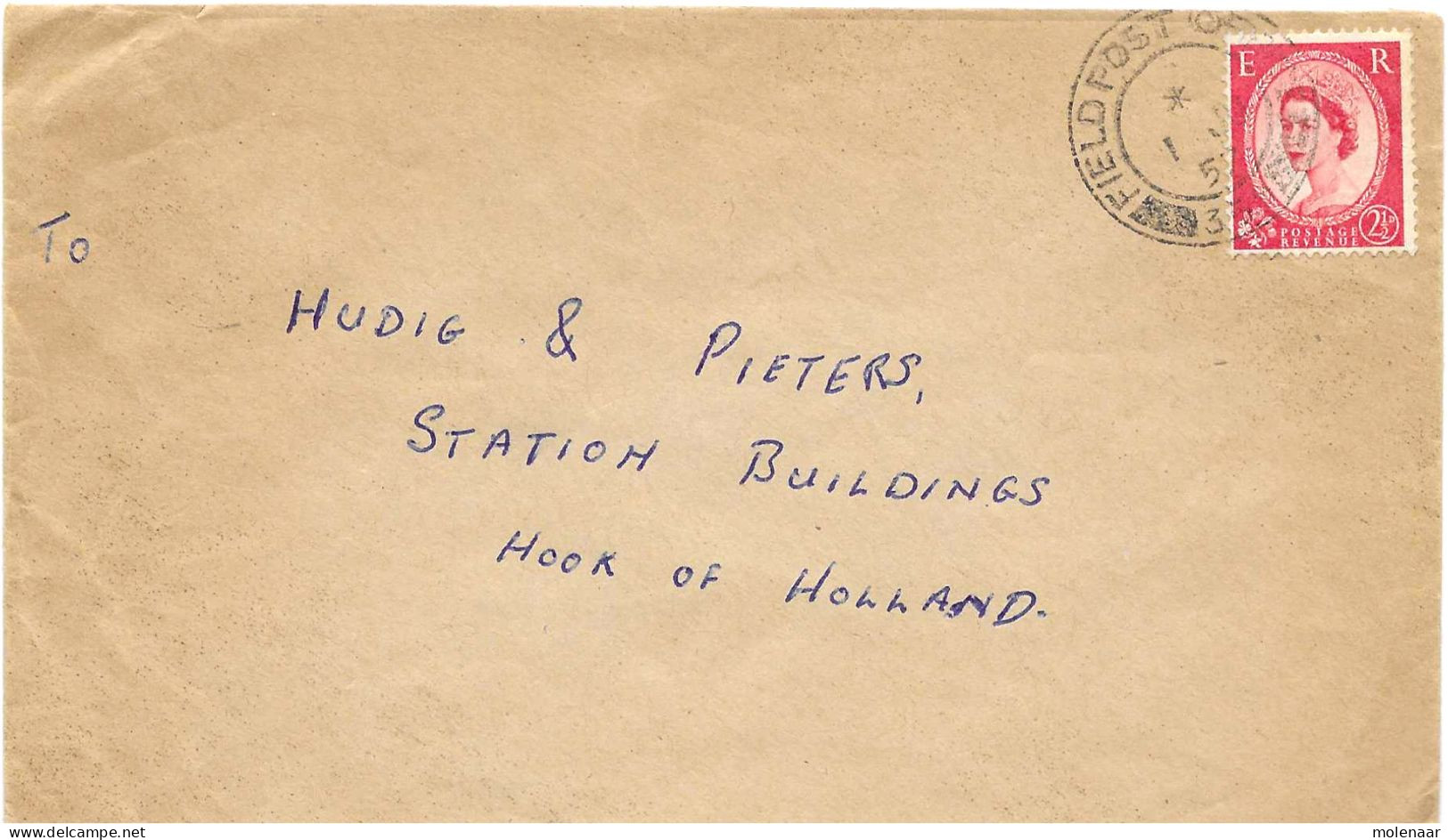 Postzegels > Europa > Groot-Brittannië > 1952-2022 Elizabeth II > Brief Met No. 260  Field Post Office 352 (17506) - Covers & Documents