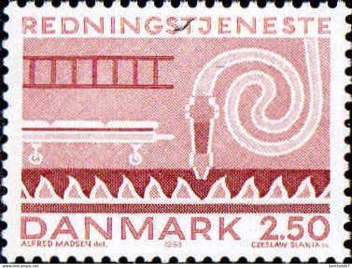 Danemark Poste N** Yv: 790/792 Sauvetage & Services De Secours - Unused Stamps