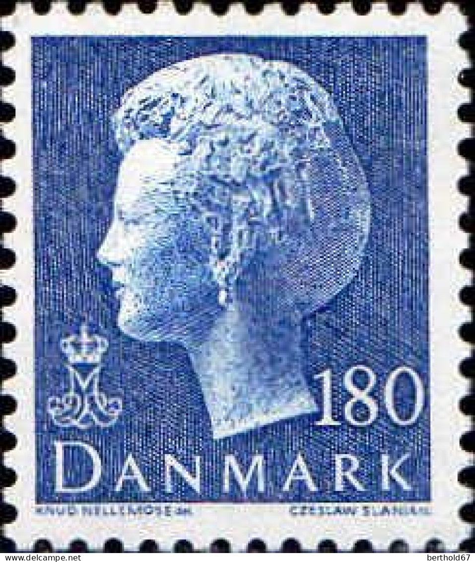 Danemark Poste N** Yv: 703/706 Reine Margrethe II & Armoiries - Nuevos