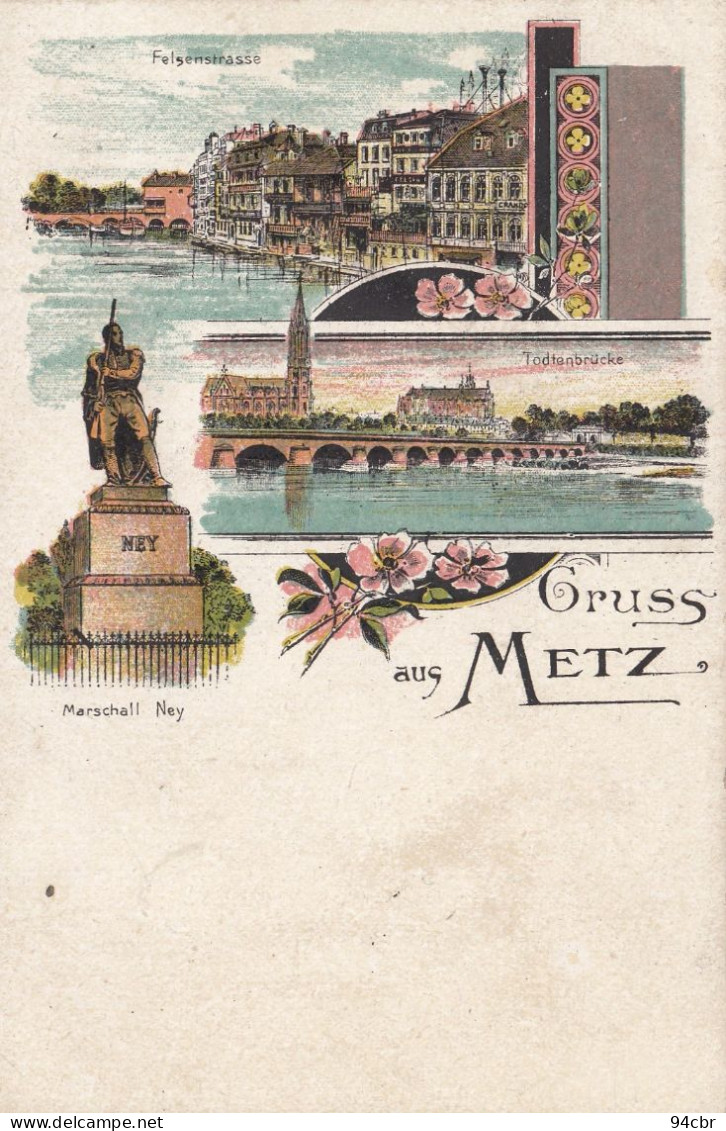 CPA (57)  METZ  Gruss - Metz