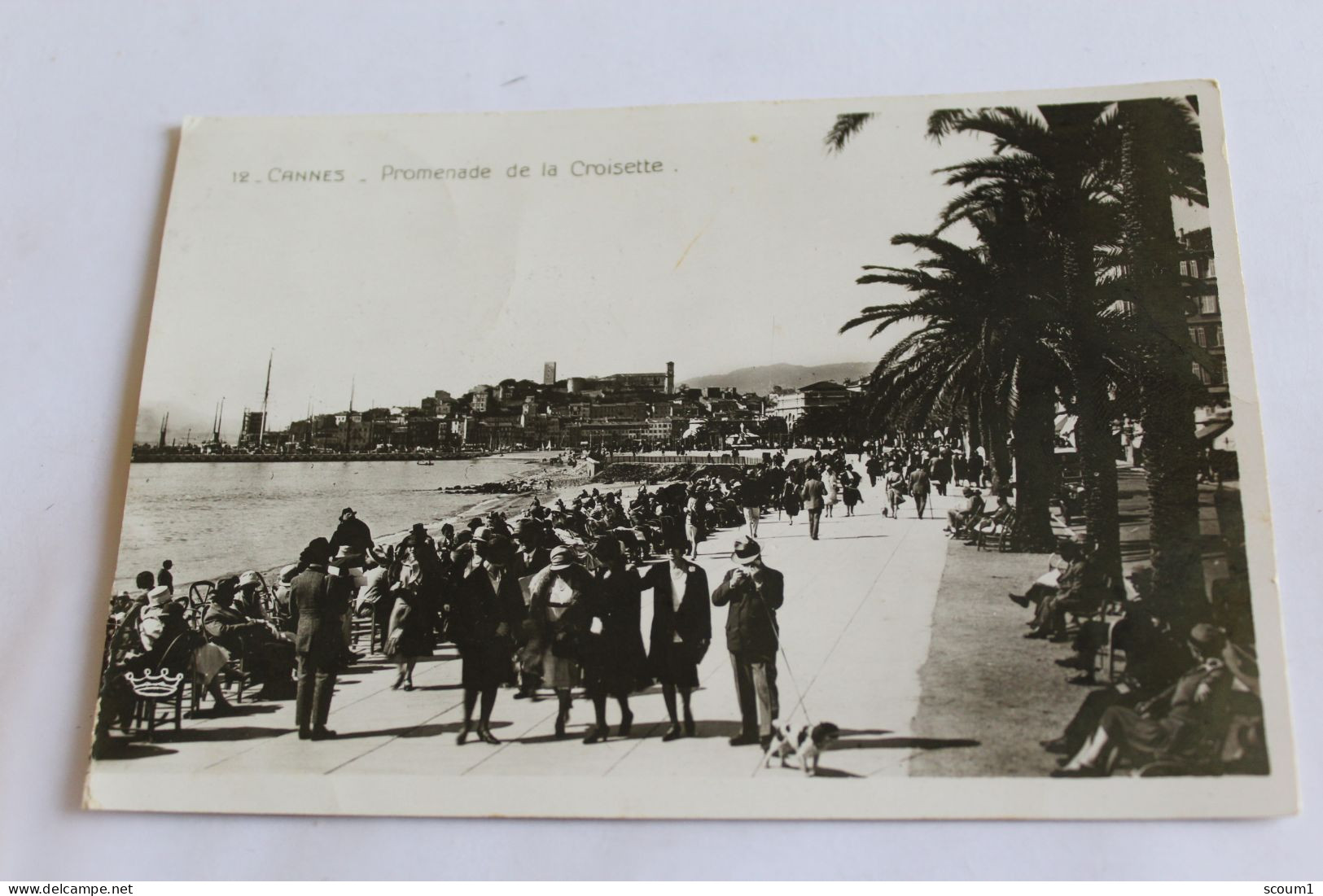 Cannes - Promenade De La Croisette - 1932 - Cannes