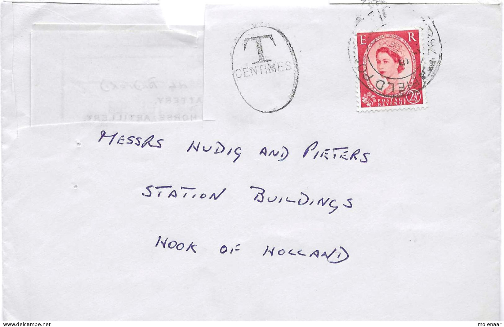 Postzegels > Europa > Groot-Brittannië > 1952-2022 Elizabeth II > Brief Met No. 260  Port (17507) - Lettres & Documents