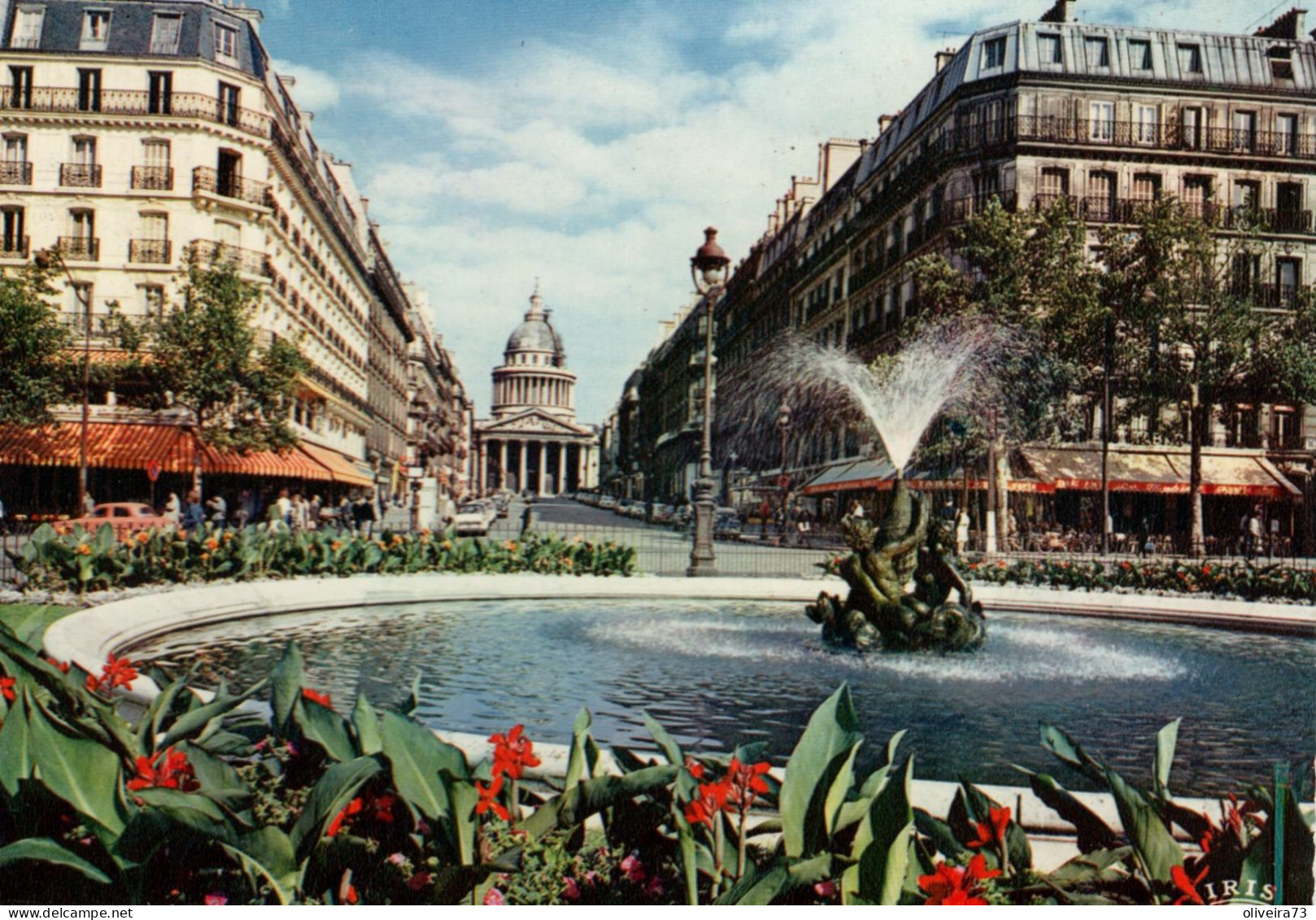 PARIS - Le Panthéon Et Rue Soufflot - Autres Monuments, édifices