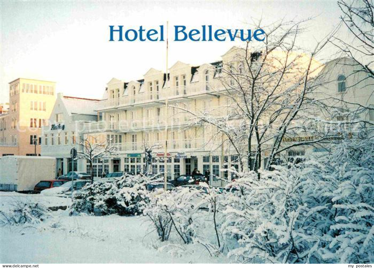 72844856 Warnemuende Ostseebad Hotel Bellevue Im Winter Warnemuende - Rostock