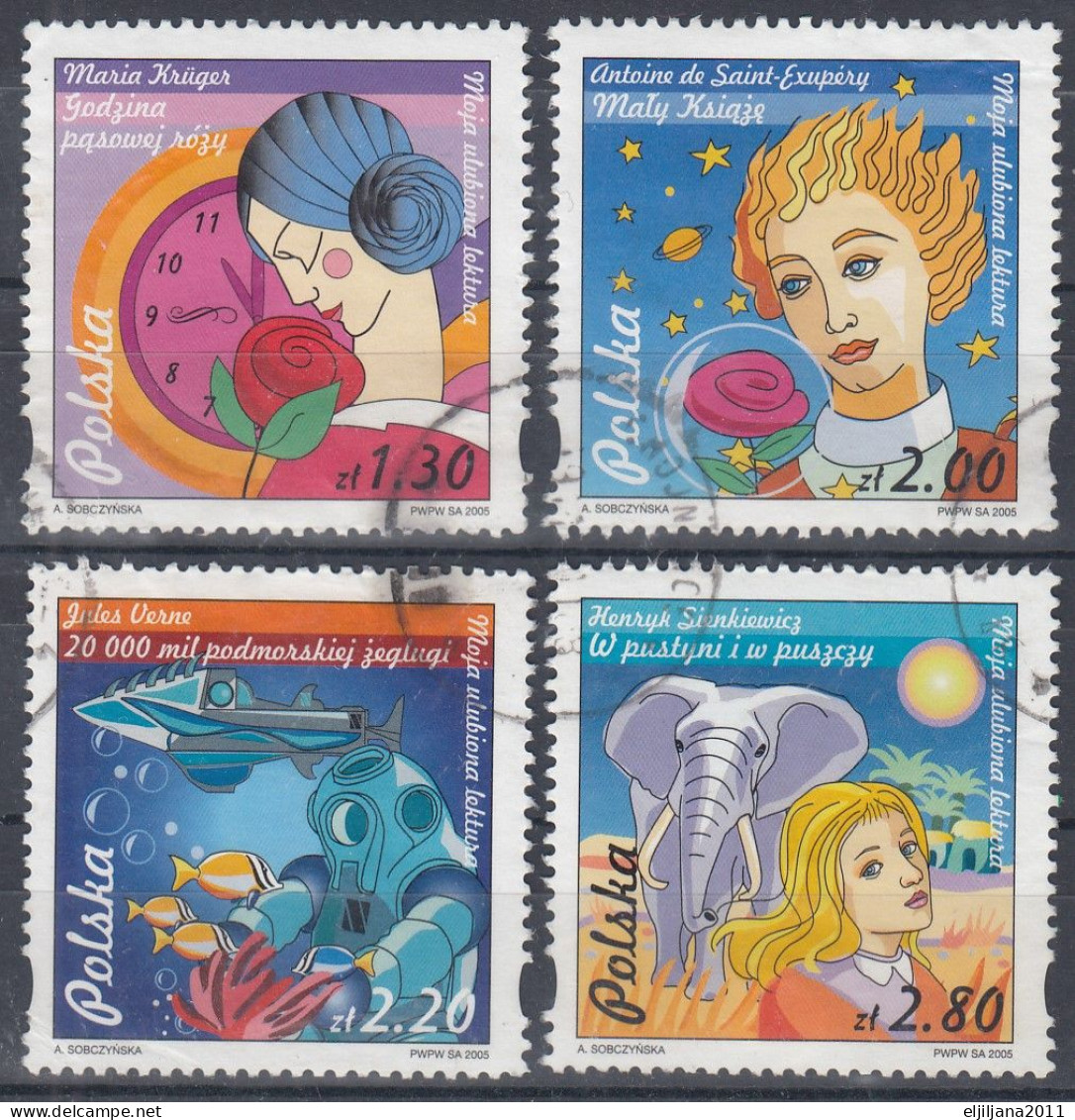 ⁕ Poland / Polska 2005 ⁕ Children's Day Mi.4186-4189 ⁕ 4v Used - Used Stamps