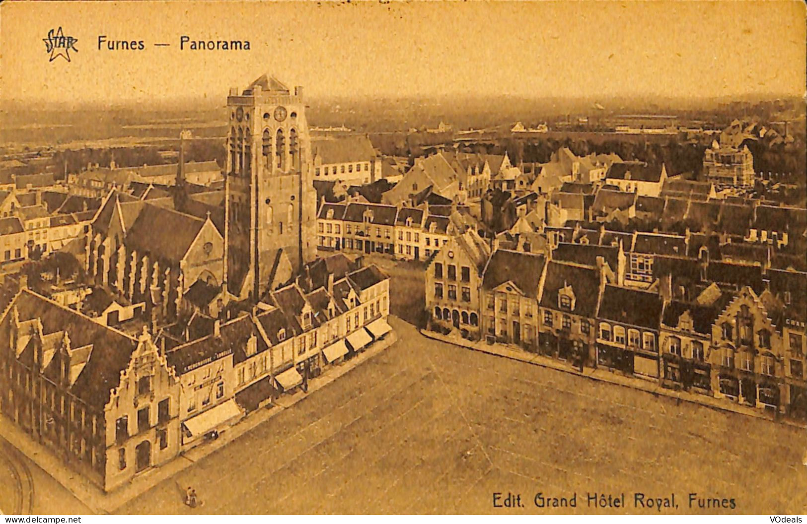 Belgique - Flandre Occidentale - Furnes - Panorama - Veurne