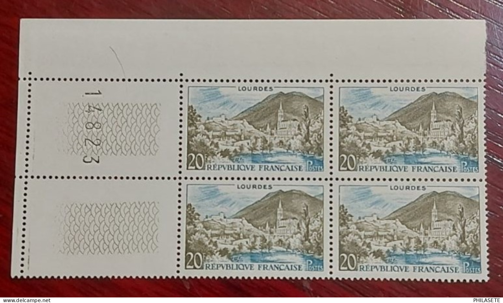 France Neuf** Bloc De 4 Timbres YT N° 1150 Lourdes - Ungebraucht