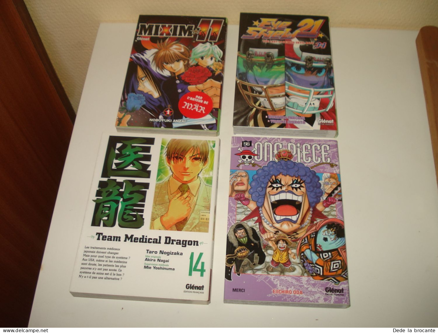 C56(14) / Lot 4 Mangas NEUF -  One Piece - Team Médical Dragon - Mixim 11 - Eya Shield 21 - Mangas Version Française