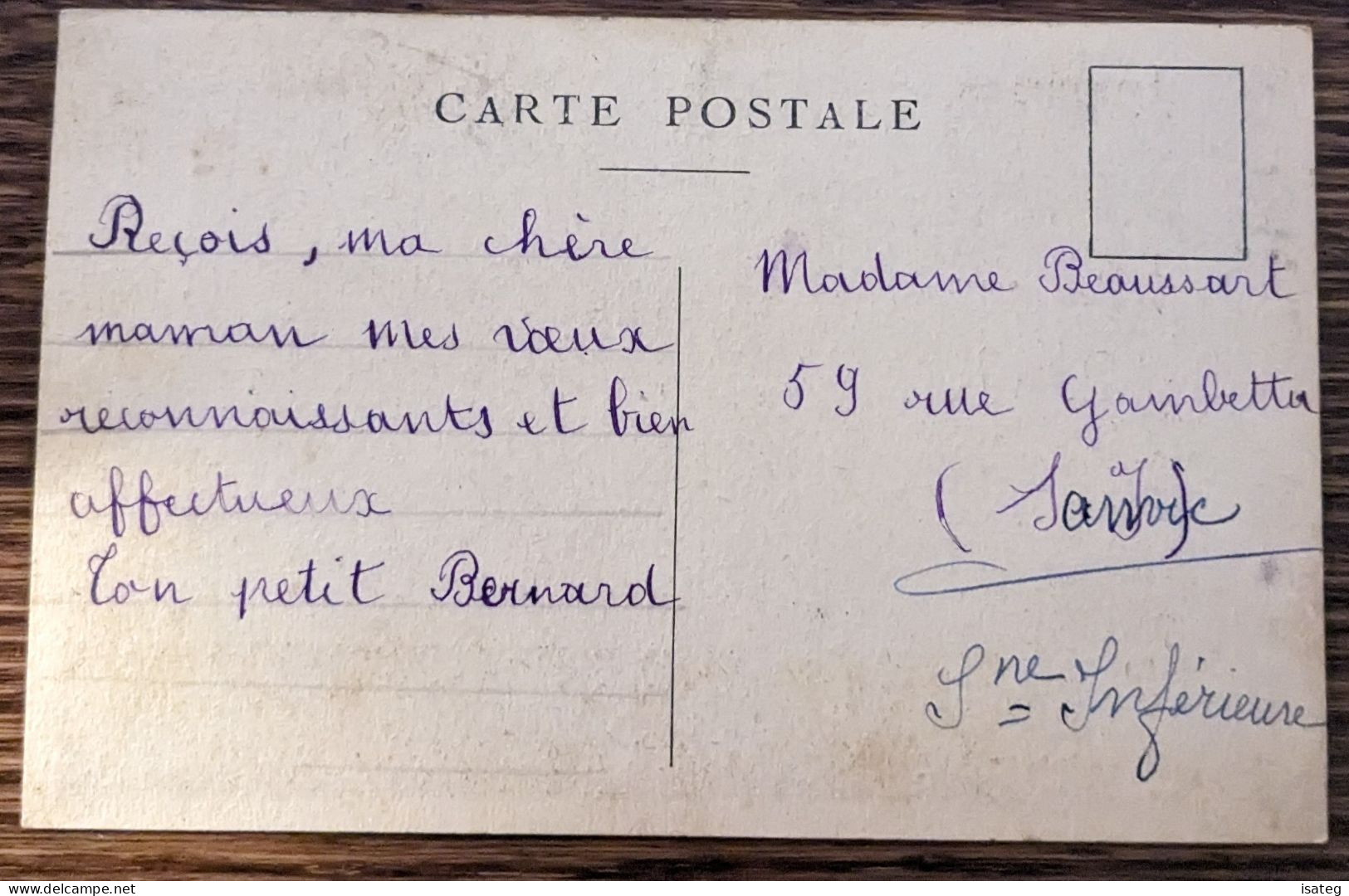 Carte Postale Ancienne : La Fête Des Mères - Dernier Dimanche De Mai - Unclassified