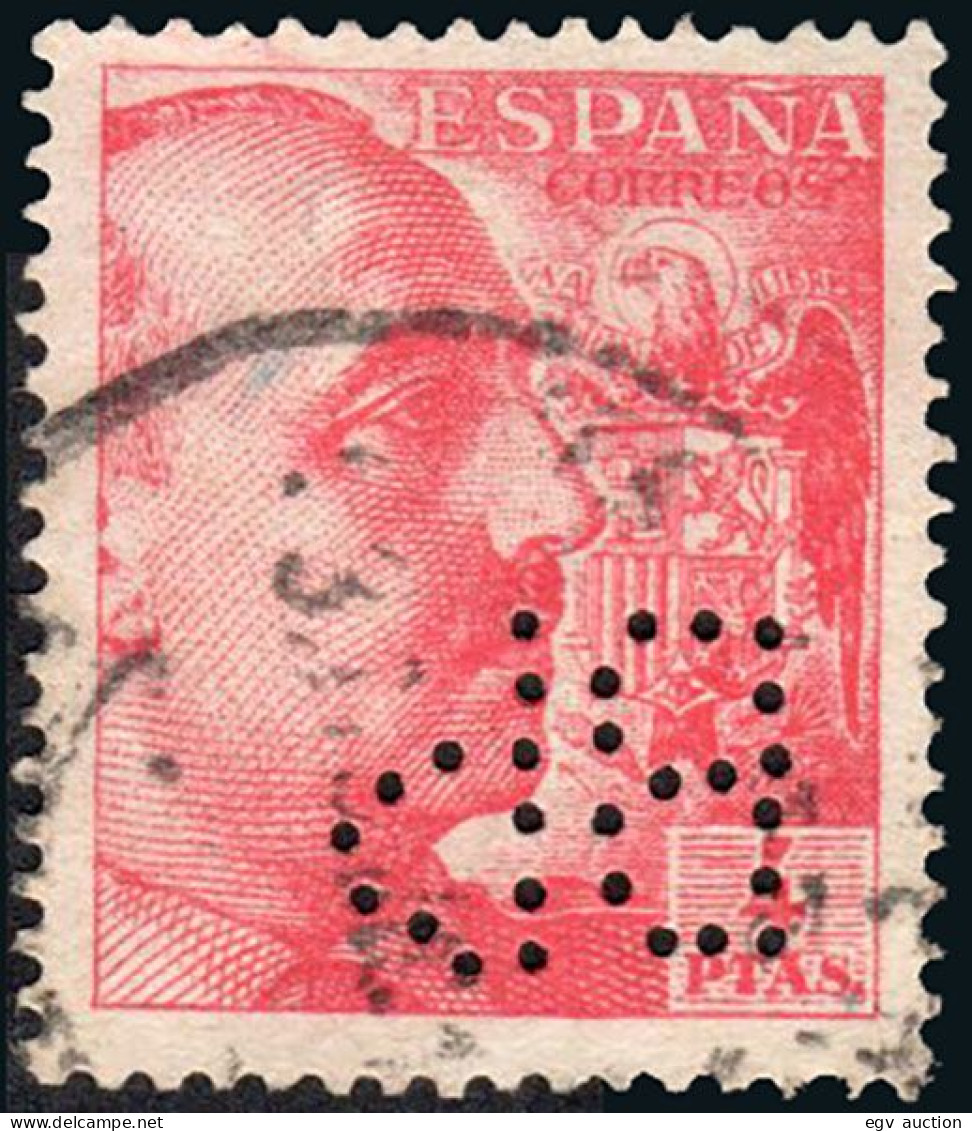 Madrid - Perforado - Edi O 1058 - "BP" (Banco) - Used Stamps