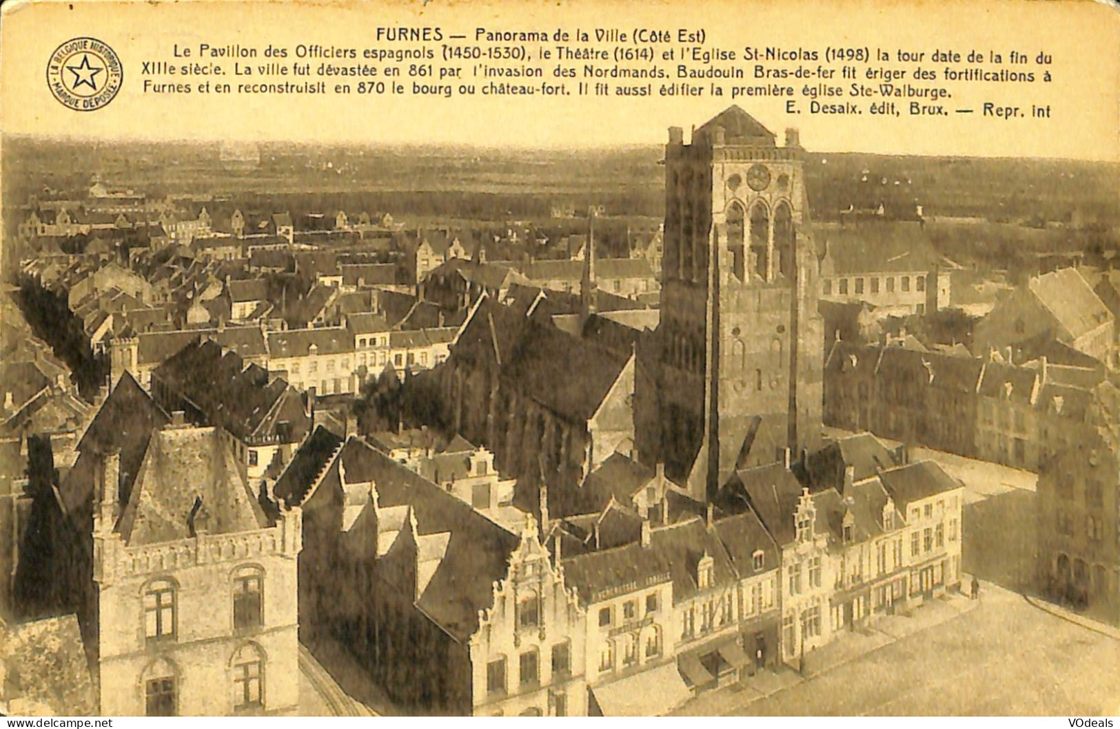 Belgique - Flandre Occidentale - Furnes - Panorama De La Ville - Veurne