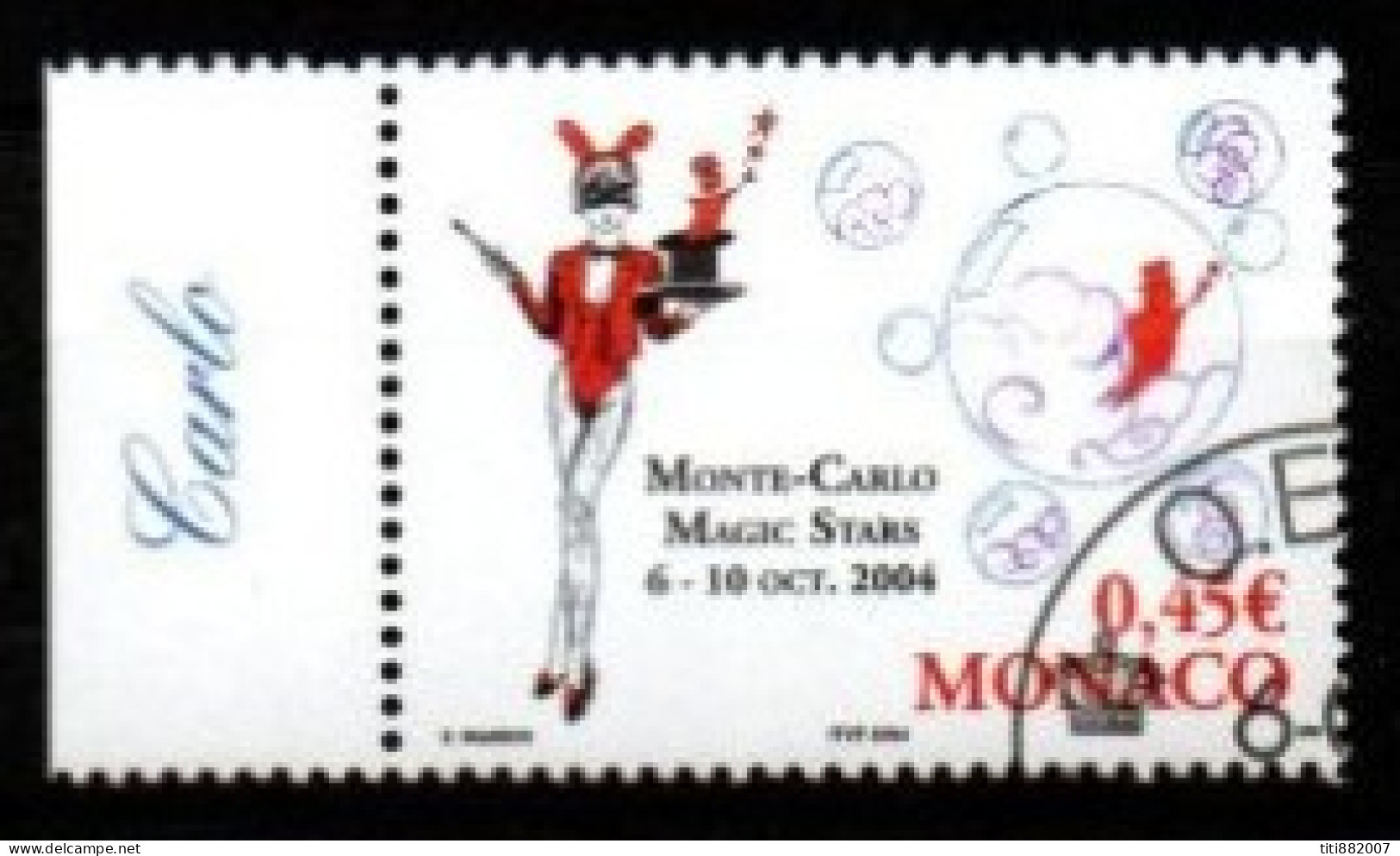 MONACO   -   2004 .   Y&T N° 2455 Oblitéré.  Magic Stars - Used Stamps